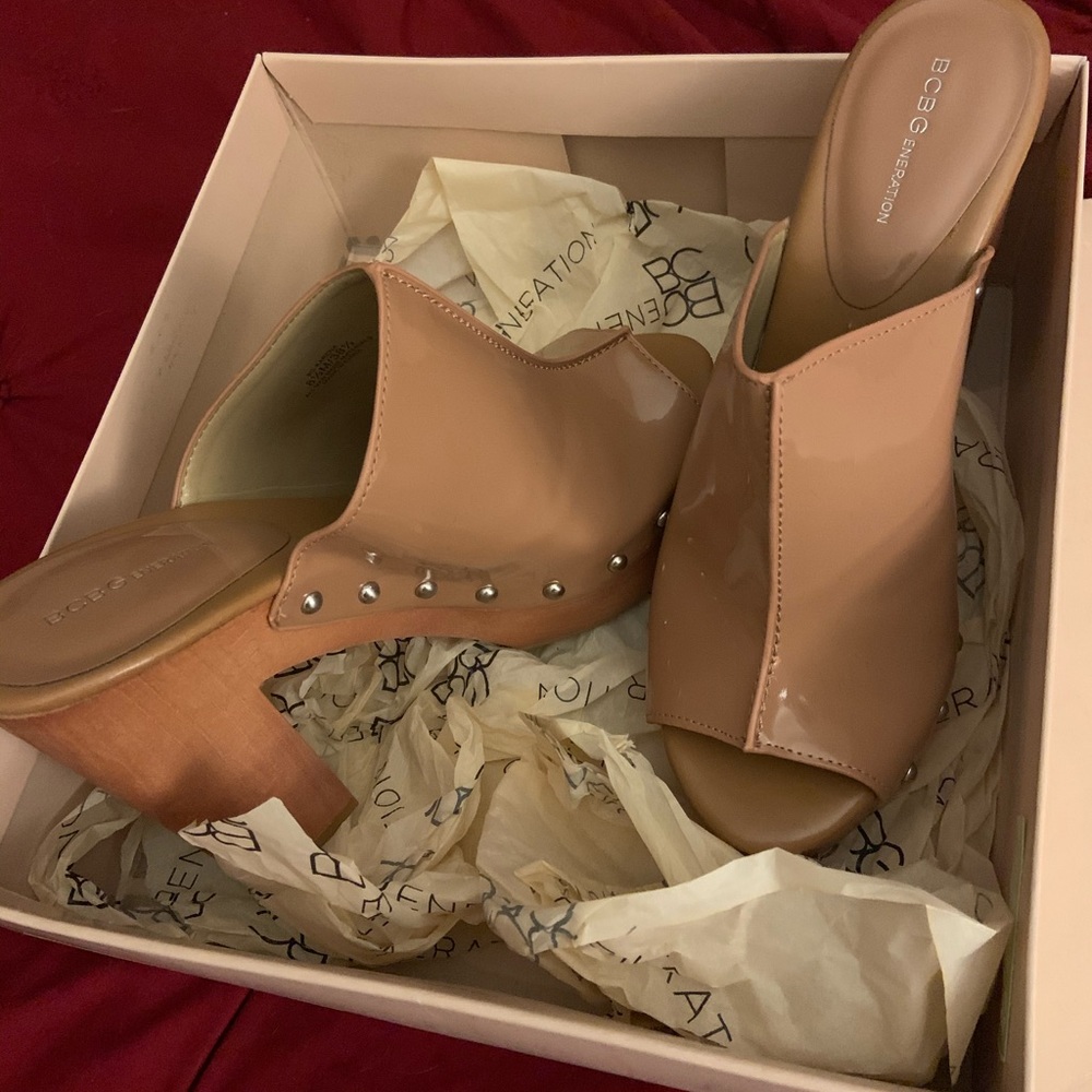 bcbgeneration clog heels